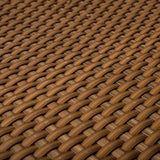 Sichtschutzstreifen CAVE Rattan-Optik | Cognac