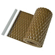 Sichtschutzstreifen CAVE Rattan-Optik | Cognac