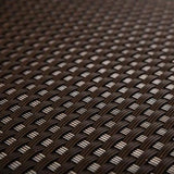 Sichtschutzstreifen CAVE Rattan-Optik | Dunkelbraun