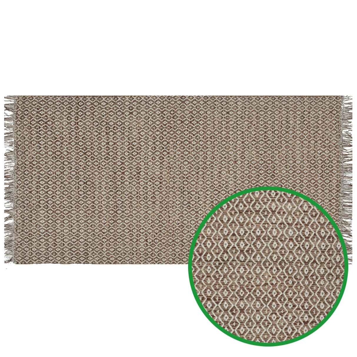 Teppich ANDA - braun