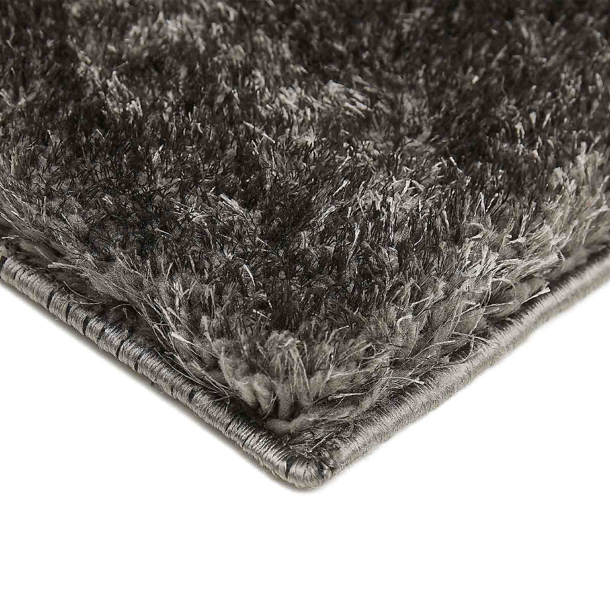 Hochflor-Teppich LYNN Ecke Mattenlager | Anthrazit