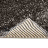 Hochflor-Teppich LYNN Nahaufnahme Mattenlager | Anthrazit