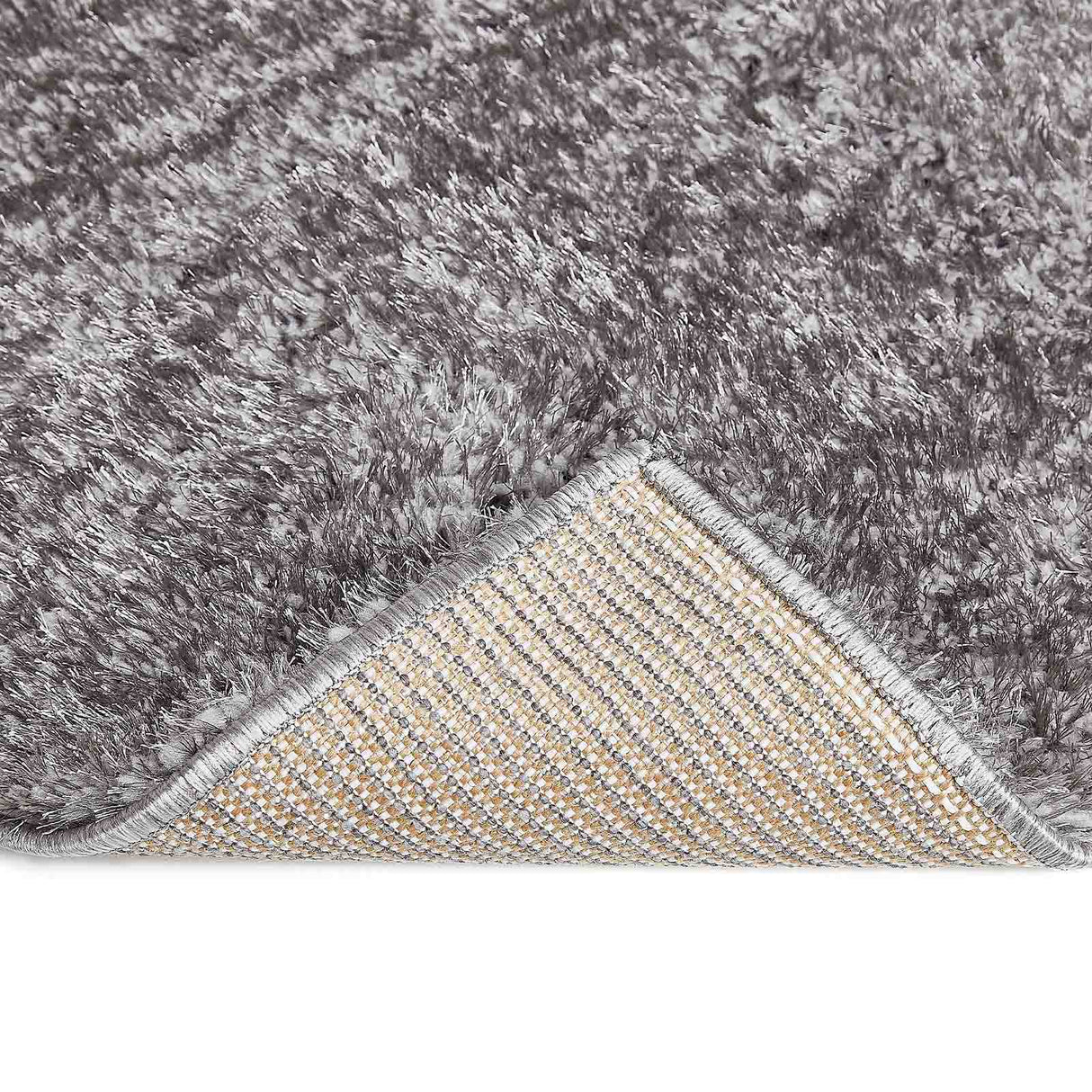 Hochflor-Teppich LYNN Nahaufnahme Mattenlager | Grau