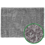 Hochflor-Teppich LYNN Gesamtansicht Mattenlager | Grau