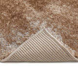 Hochflor-Teppich LYNN Nahaufnahme Mattenlager | Taupe