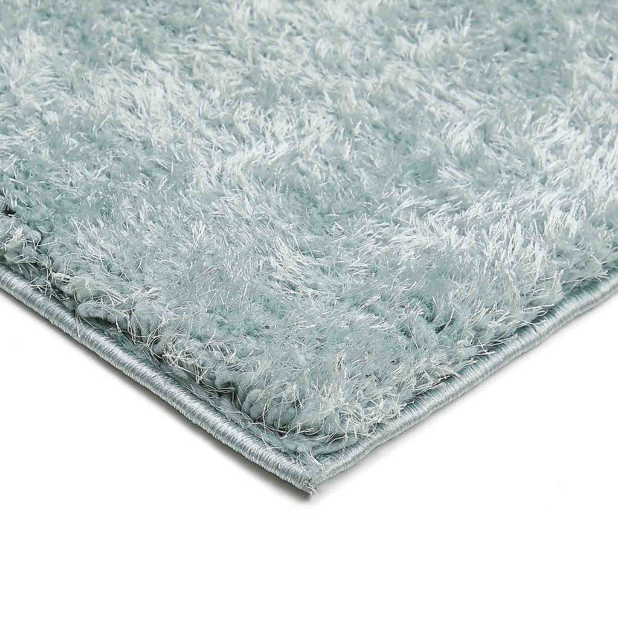 Hochflor-Teppich LYNN Ecke Mattenlager | Türkis