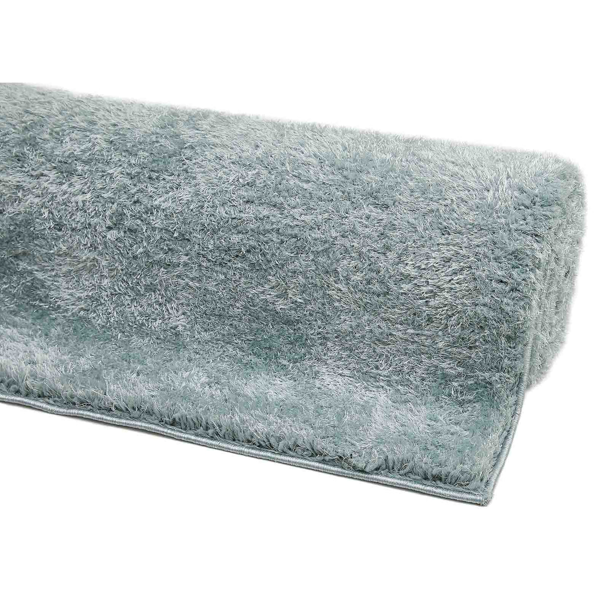 Hochflor-Teppich LYNN Rolle Mattenlager | Türkis