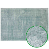 Hochflor-Teppich LYNN Gesamtansicht Mattenlager | Türkis