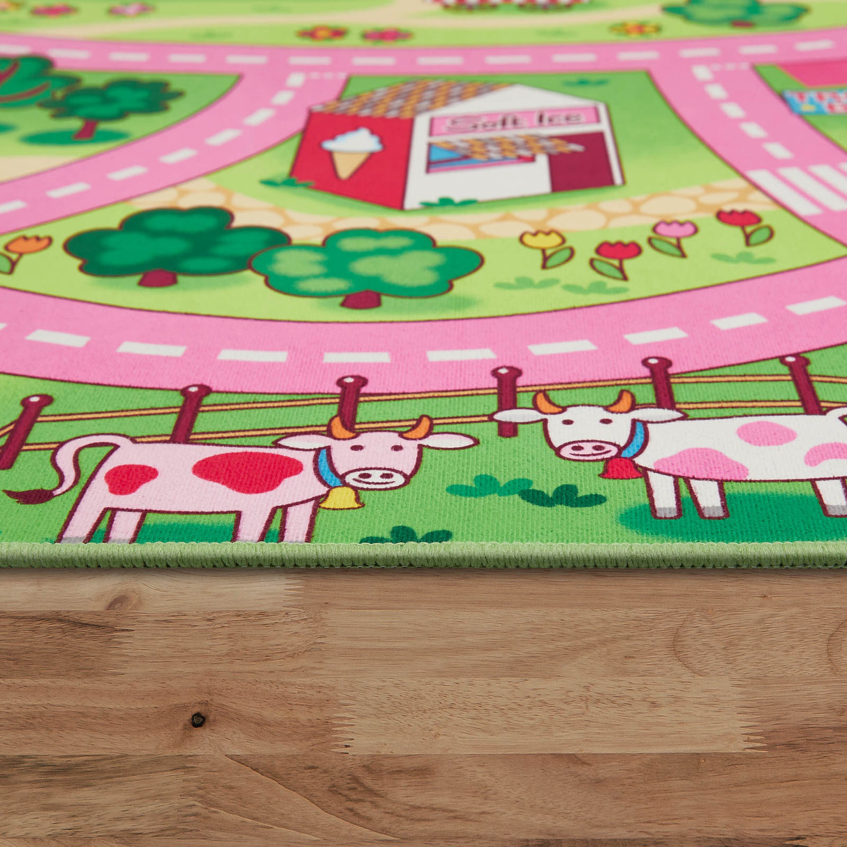 Straßenteppich MY LITTLE TOWN | Pink