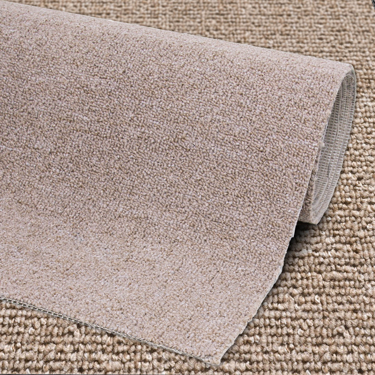 Teppichboden LINN - klassischer Schlingenteppich - mit GUT-Siegel Länge: 100cm x Breite: 200cm [ID:1788853502999]