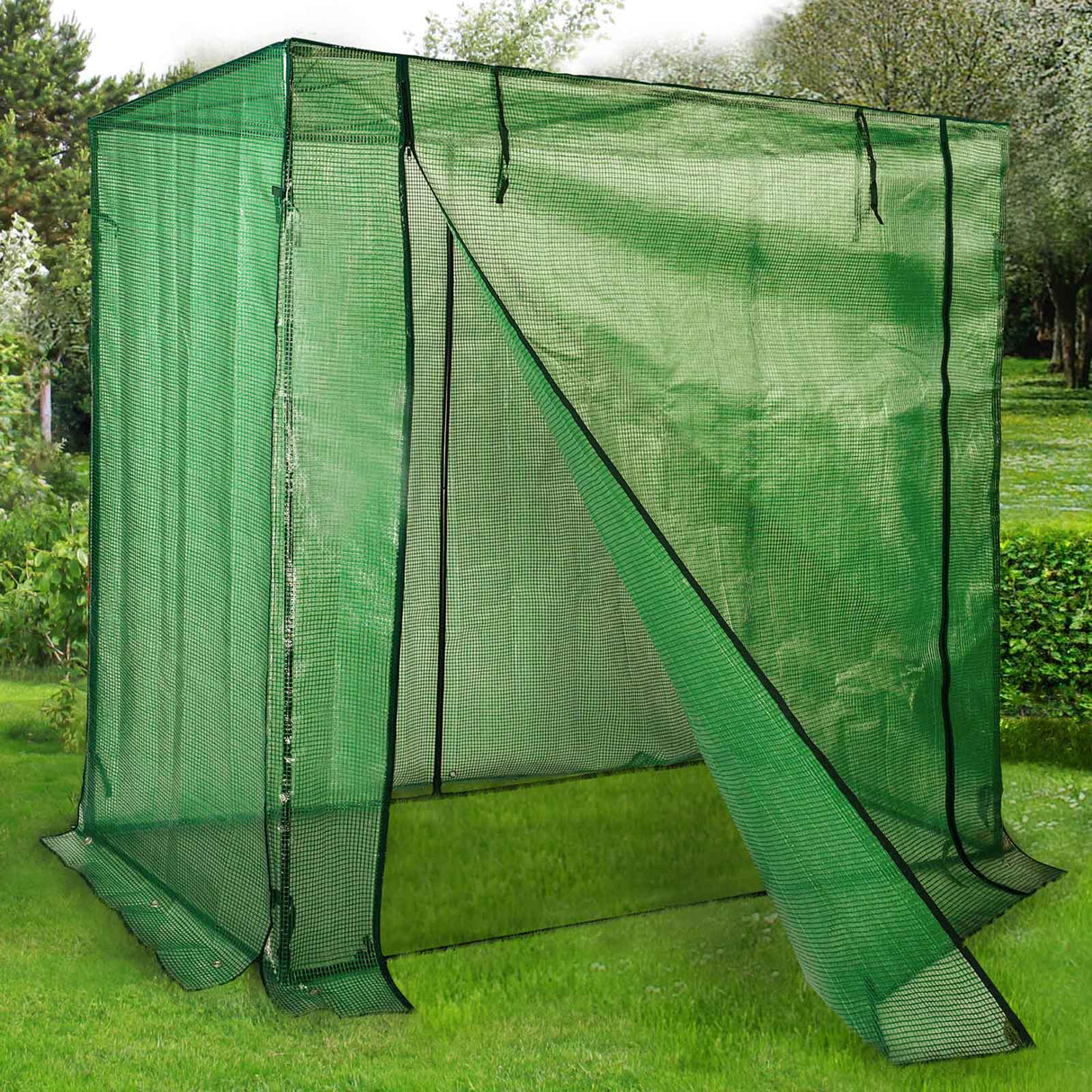 Tomaten-Gewächshaus ALMA Premium Anwendung Mattenlager | Tomaten-Gewächshaus ALMA Premium