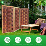 Weiden Paravent SAM in Anwendung