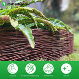 Weidensteckzaun NATURA in Anwendung