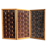 Weiden-Paravent SAM- 3-teiliger Premium-Sichtschutz