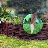 Weidensteckzaun NATURA Detail Mattenlager