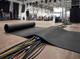 SBR Gummimatte TRAK MINI Kabelschutz auf Messe und Bühne – Kabelmanagement