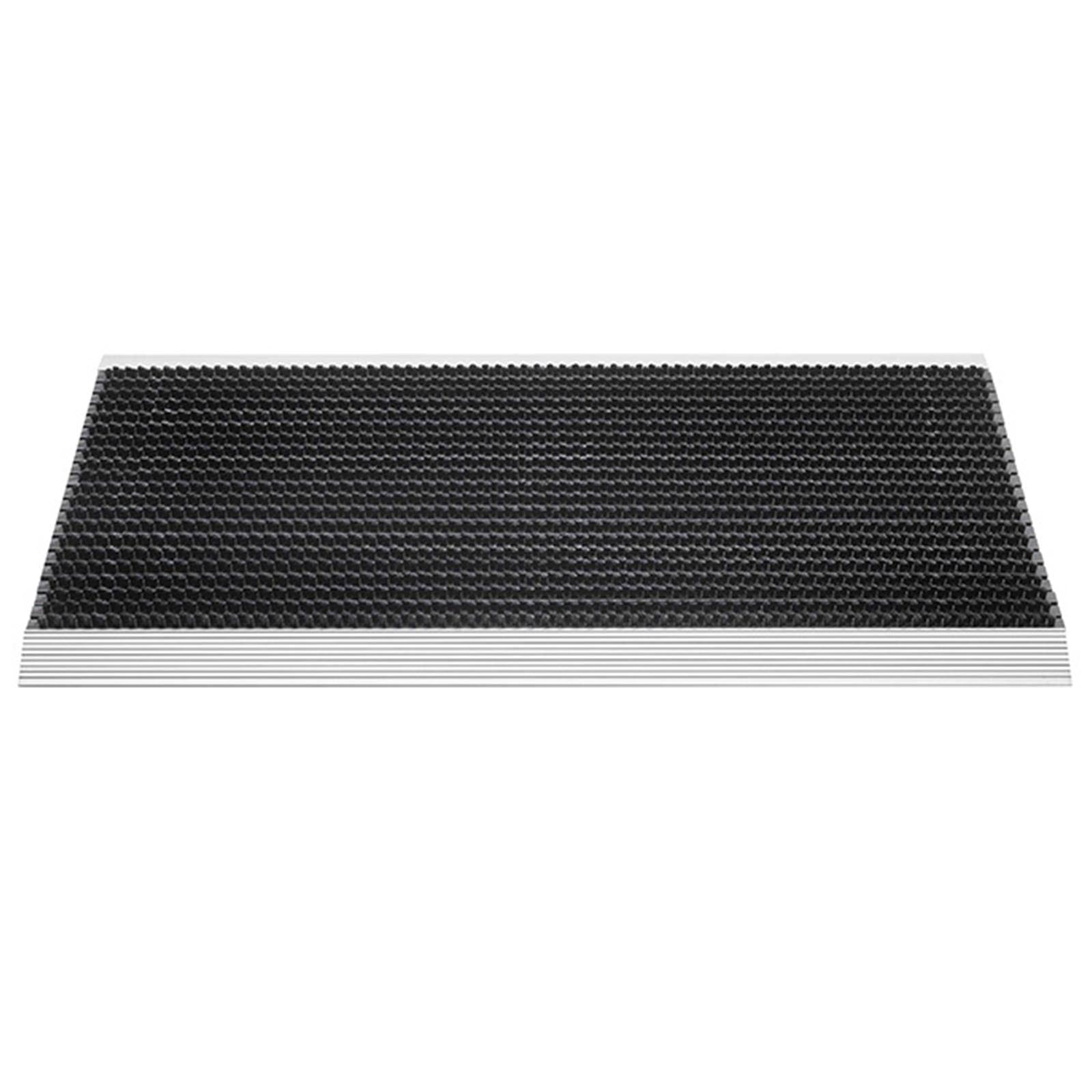 Alu Fußmatte 40x60 Cm – Wetterfeste Schmutzfangmatte Mit Alurahmen Für Draußen & Drinnen