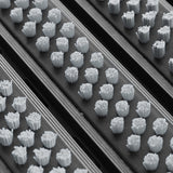 Eingangsmatte ALUFLOW mit Bürsten-Einsatz | Hellgrau