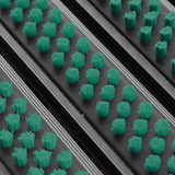 Eingangsmatte ALUFLOW mit Bürsten-Einsatz |  Grün