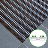 Eingangsmatte ALUFLOW - Bürsten-Einsatz für Außenbereich - 3 Stärken - Zone 1