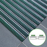 Eingangsmatte ALUFLOW - Bürsten-Einsatz für Außenbereich - 3 Stärken - Zone 1