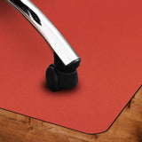 Bodenschutzmatte farbig - Bürostuhlunterlage | Rot