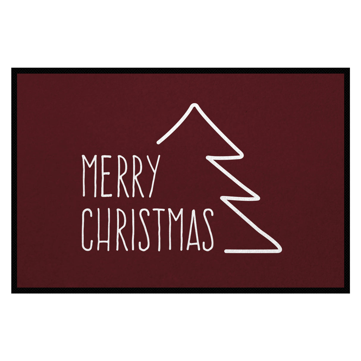 Fußmatte HOME STYLE - Design "Merry Christmas"