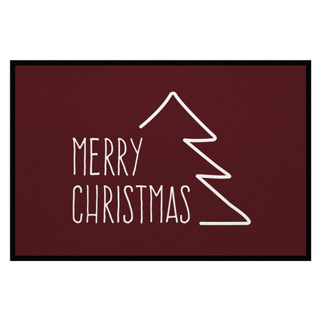 Fußmatte HOME STYLE - Design "Merry Christmas"