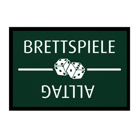 Fußmatte HOME STYLE - Design "Brettspiele / Alltag"