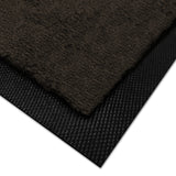 Fußmatte SPORT STYLE - Design "Fußballfeld mit Name" - personalisierbar | Schiefer/Weiß