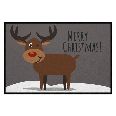 Weihnachts Fußmatte Home Style Design Rentier