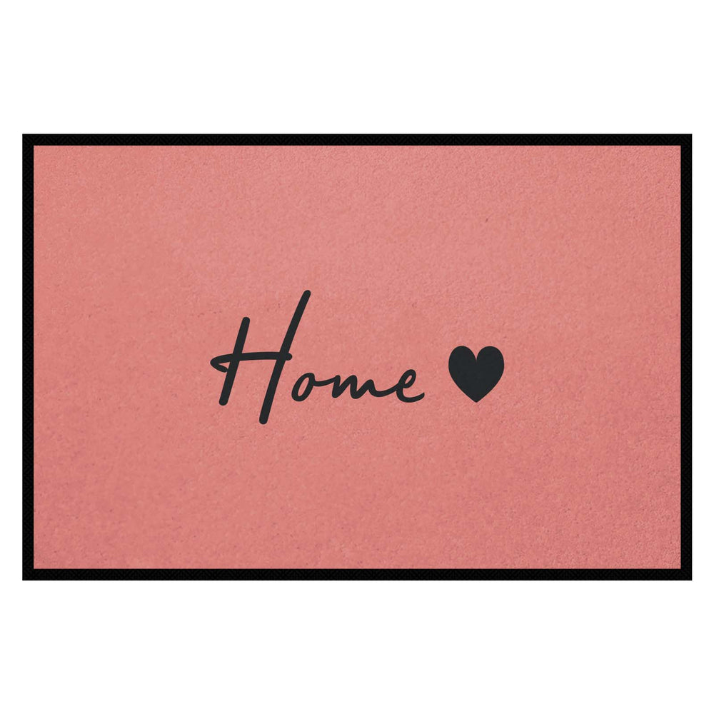 Fußmatte HOME STYLE - Design Home ♡ | Lotus/Schwarz