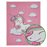 Kinderzimmer Teppich FLUFFY UNICORN