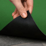 Fußmatte SPORT STYLE - Design "Fußballfeld mit Name" - personalisierbar | Grün/Weiß