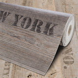 PVC-Bodenbelag in Holzoptik - Graubraun