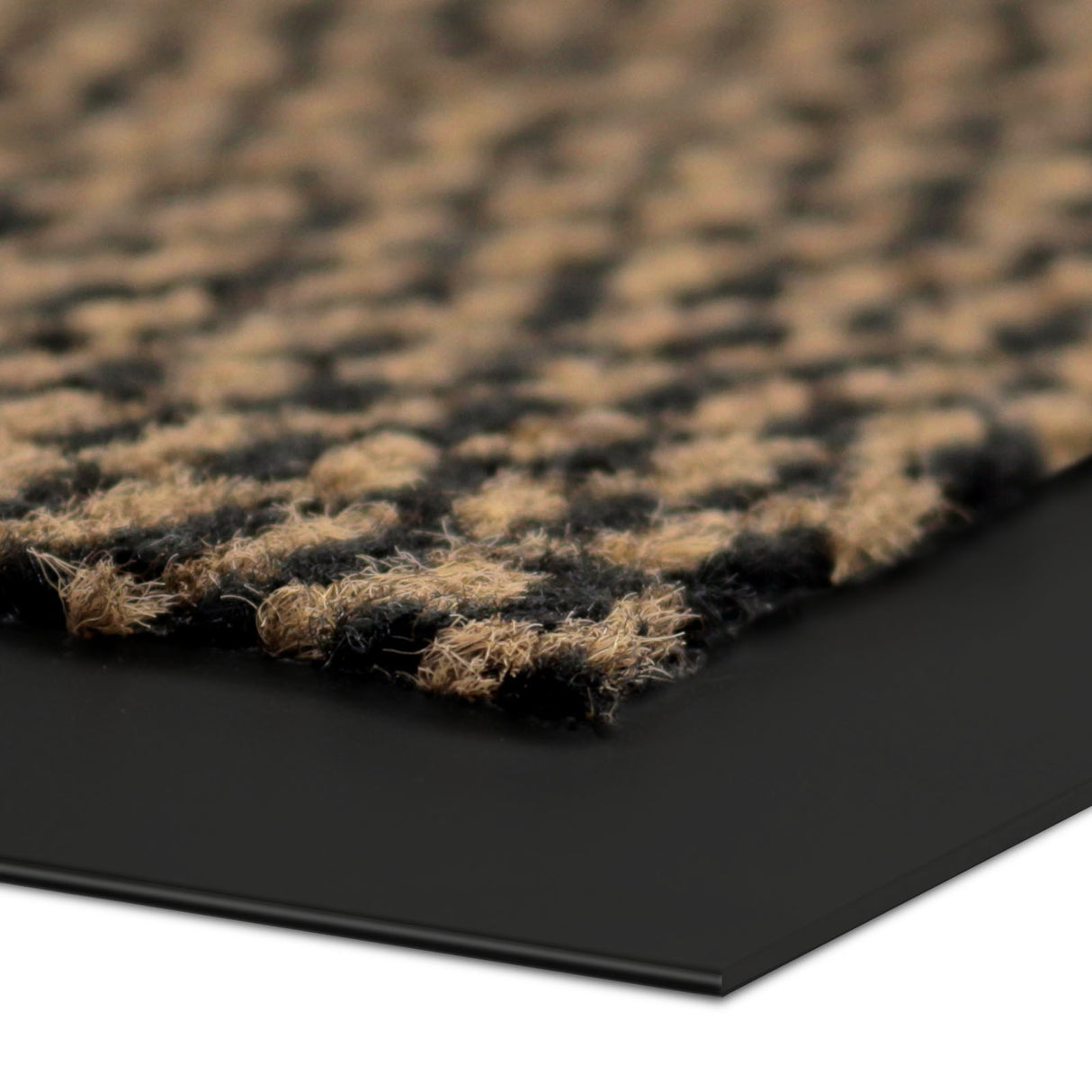 STAR - Klassische Fußmatte mit robustem Flor | Braun