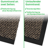 STAR - Fußmatte meliert für Eingangsbereich | Braun