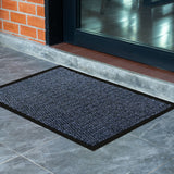 STAR - Fußmatte meliert für Eingangsbereich | Blau