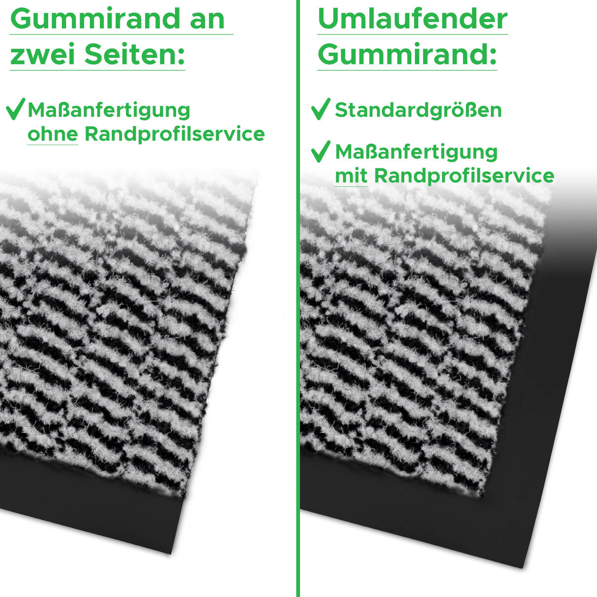 STAR - Die richtige Fußmatte für Ihre Haustür | Grau