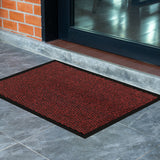 STAR - Fußmatte meliert für Eingangsbereich | Rot