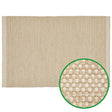 Wollteppich "Hamnen" - beige 