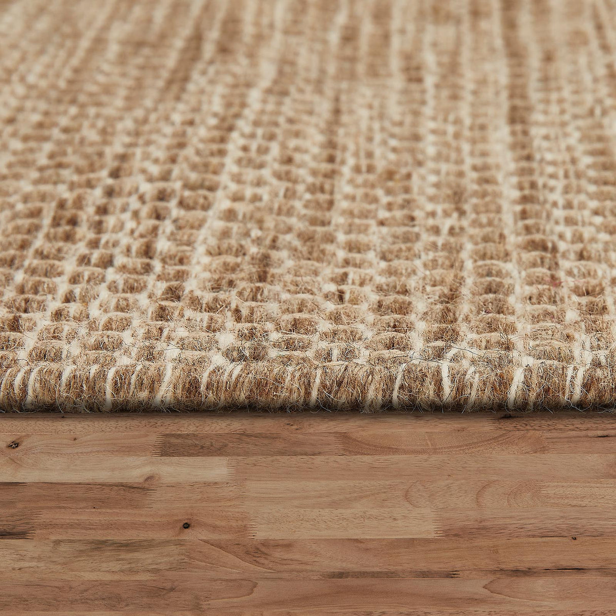 Wollteppich "Hamnen" - taupe