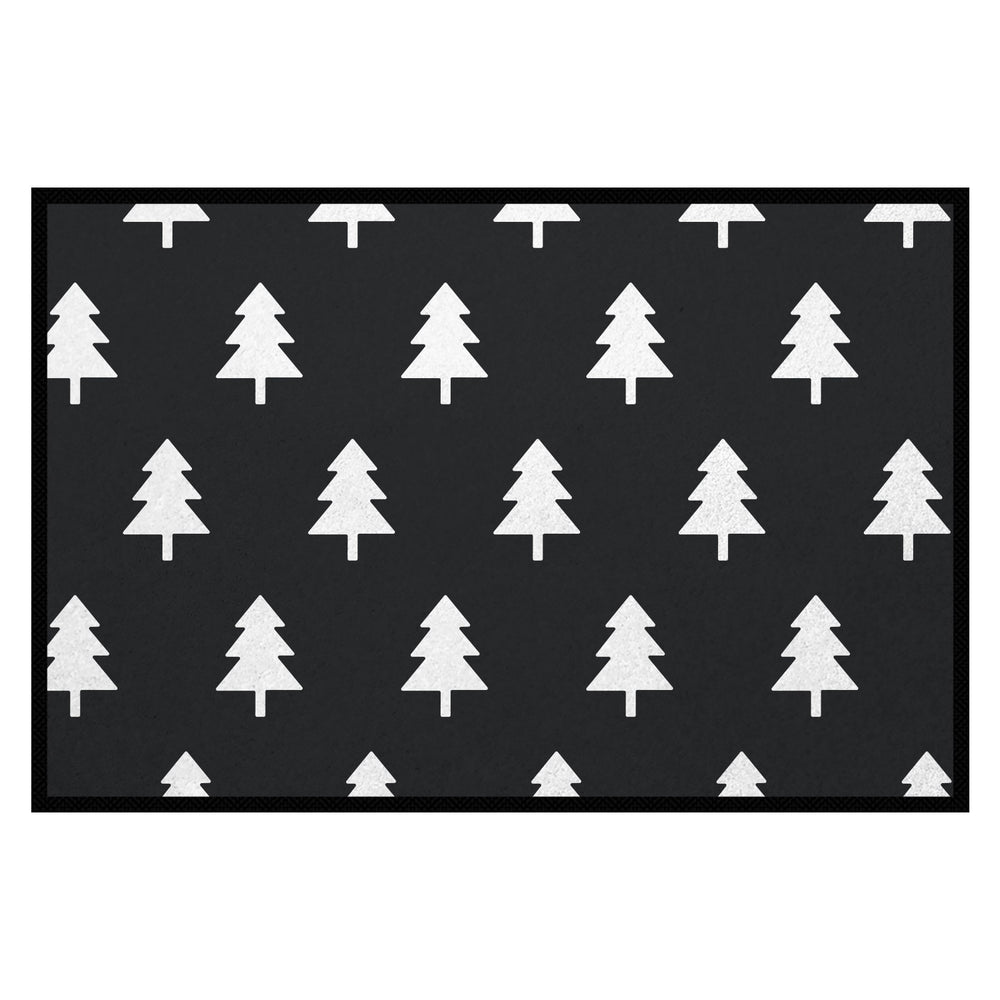 Fußmatte HOME STYLE - Design "Weihnachtsbäume"