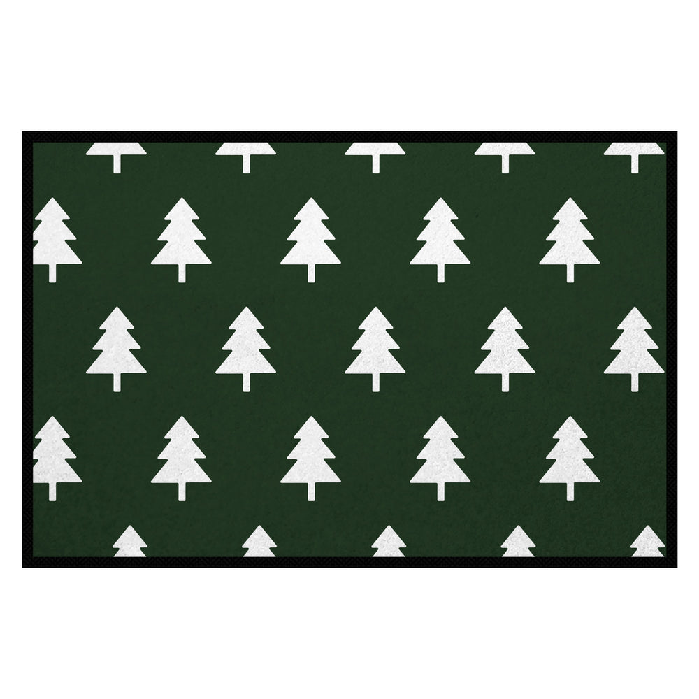 Fußmatte HOME STYLE - Design "Weihnachtsbäume"