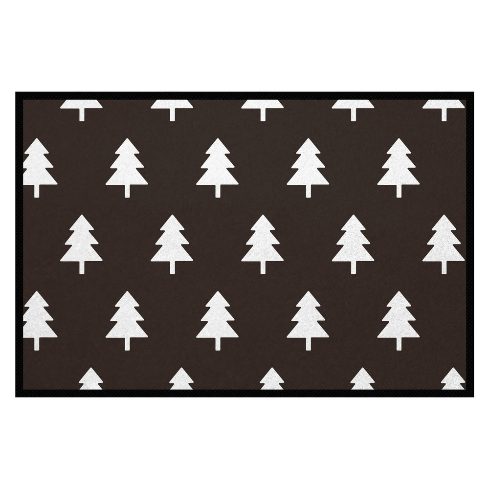 Fußmatte HOME STYLE - Design "Weihnachtsbäume"