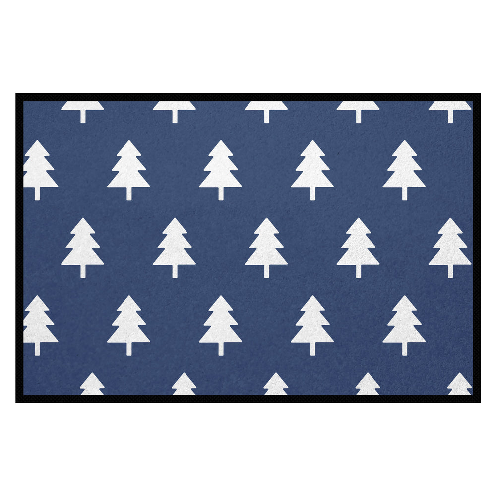 Fußmatte HOME STYLE - Design "Weihnachtsbäume"