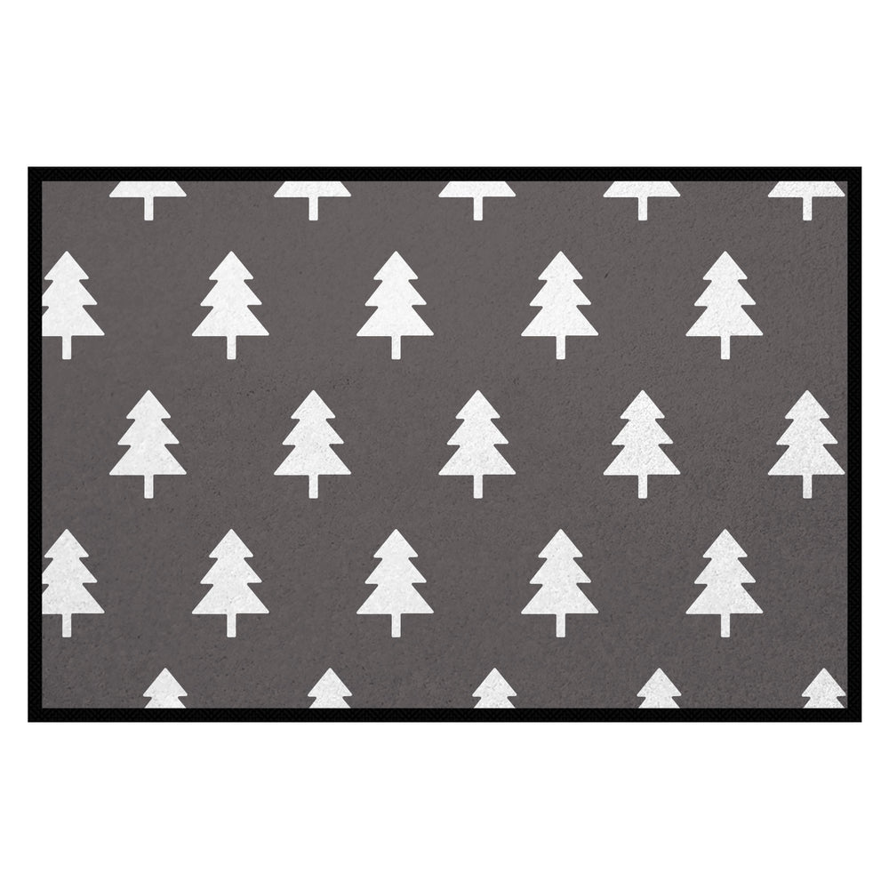 Fußmatte HOME STYLE - Design "Weihnachtsbäume"