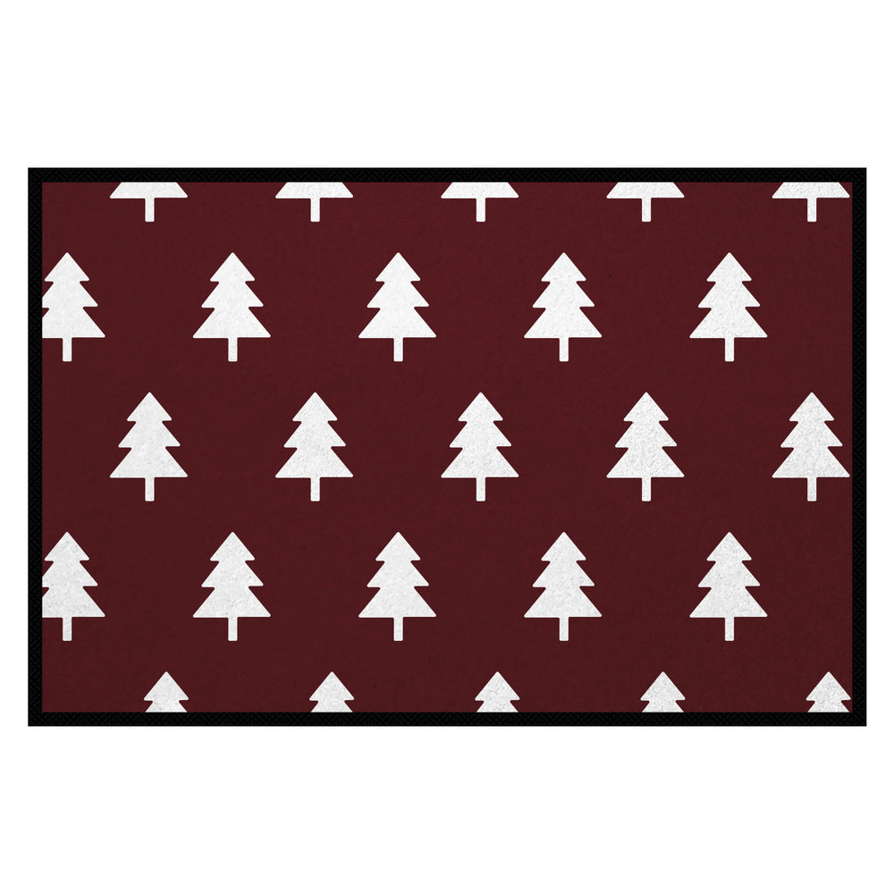 Fußmatte HOME STYLE - Design "Weihnachtsbäume"
