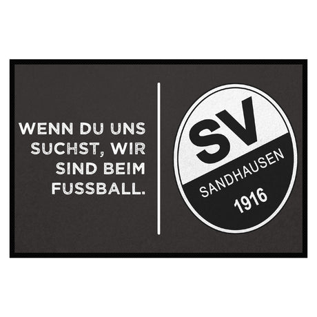 SVS FANMATTE - Wir sind beim Fußball | Schiefer/Weiß