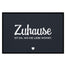 Fußmatte HOME STYLE - Design "Zuhause ist da, wo die Liebe wohnt"